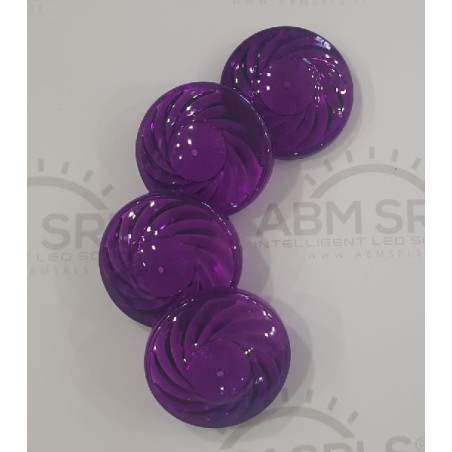 Coperchio tappo di chiusura per la base delle lampadine E14 colore VIOLA turbo S ( luna park ) LT3335  SINGOLI COLORI E10 E14...