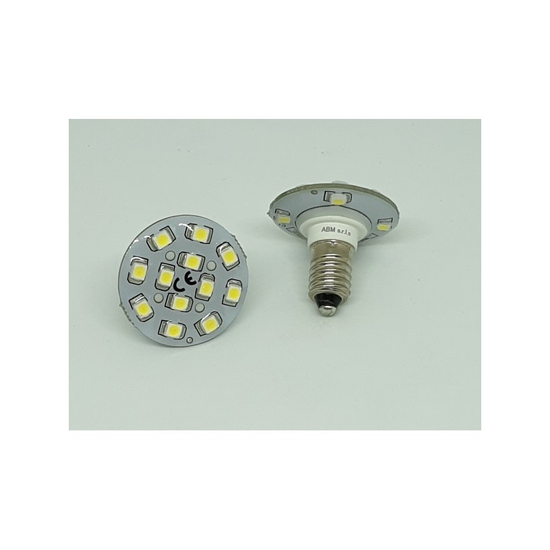 E10 24V 16LED ABM ROSSO CON RESINA LT3053 ABM SRLS® SINGOLI COLORI E10 E14 1,22 €