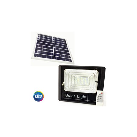 Faretto led Esterno Pannello Solare fotovoltaico 40 Watt Luce Fredd