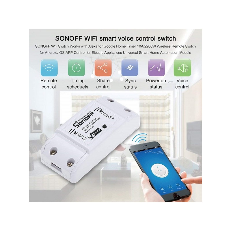 68681067 - Domotica & Smart Accessories - elettronicadefilippo srl - Interruttore  Smart - Interruttore Wi-Fi Per Luci