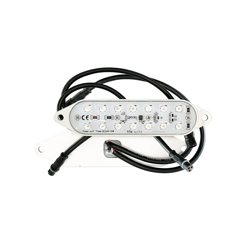 Pixel modulare RGB super power 14 leds 12w 24v dc ABM LT2925 ABM SRLS® PIXEL DIGITALI 14,05 €