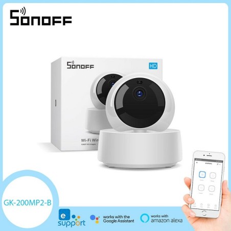 Telecamera di Videosorveglianza IP full hd 1080P 360 gradi SONOFF GK-200MP2-B LT3112 ABM SRLS® SMART HOME E DOMOTICA 47,82 €