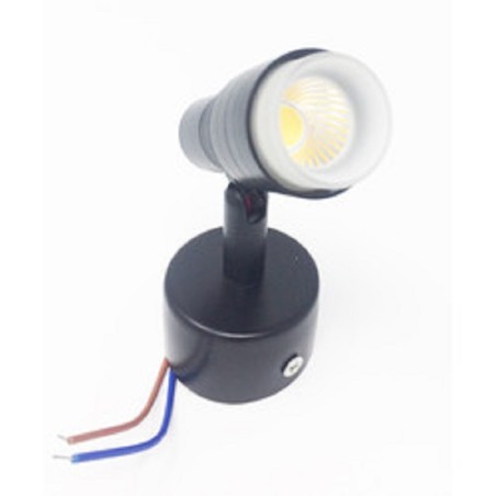 Faretto a led cob nero 3w Luce Calda 3000k F-07NC LT3978  FARETTI A BINARIO 5,22 €