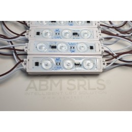 Modulo 3 led 3W 220V IP67 BLU luce BluMAZZETTA DA 10 PEZZI ( 10 moduli ) DM3RF-67 Blu LT4148 ABM SRLS® MODULI 12,81 €