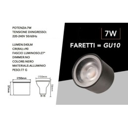 Lampadina Faretto COB ad...